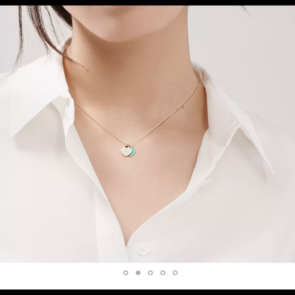 Tiffany & co. Necklace new in box and bag no tags - Picture 2 of 15